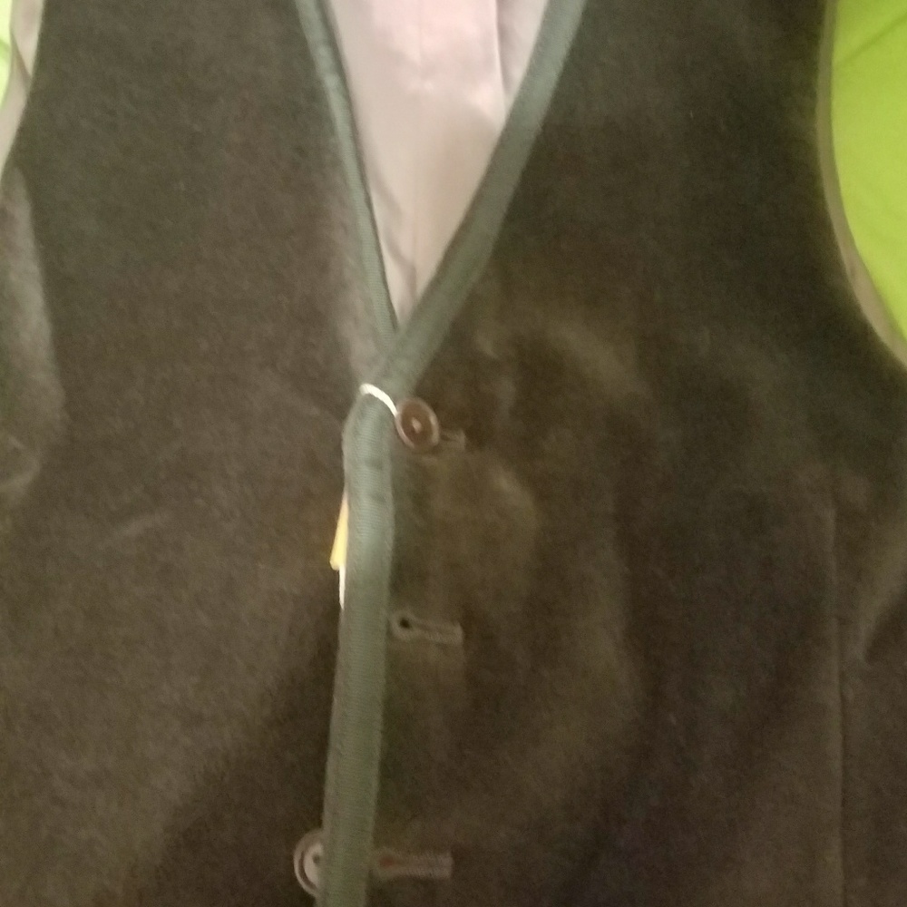Suede vest